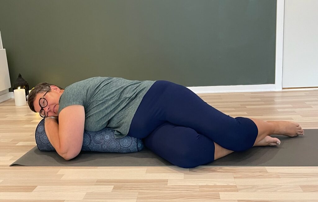 Plus size yoga